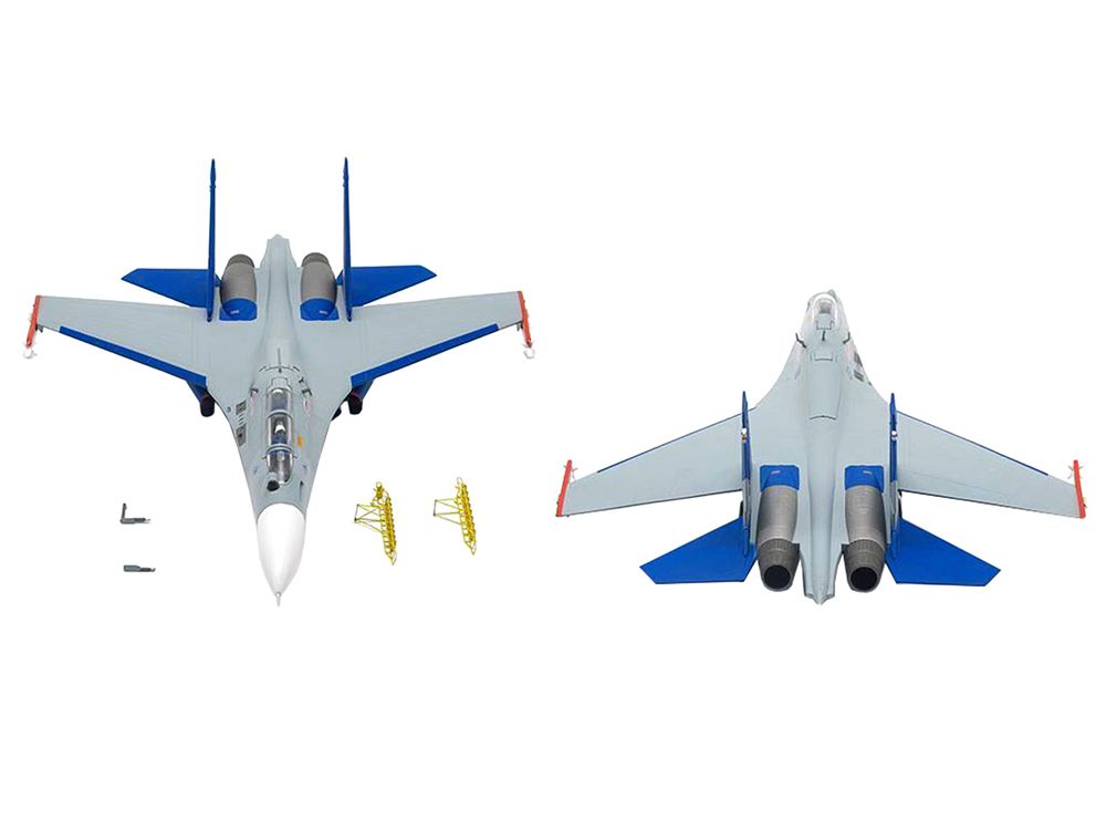 Sukhoi Su-30LL Flanker-C Fighter Aircraft "Gromov Flight Research Institute Ramenskoye AB Russia" (1997) 1/72 Diecast Model by JC Wings view 5