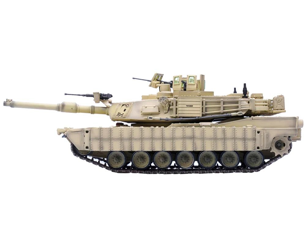 General Dynamics M1A2 Abrams TUSK Tank "US Army 3rd Armored Cavalry Rgt – Iraq" (2011) "Armor Premium" Series 1/72 Diecast Model by Panzerkampf view 2