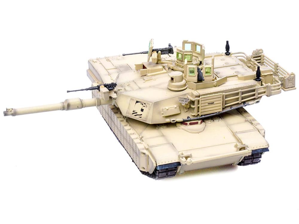 General Dynamics M1A2 Abrams TUSK Tank "US Army 3rd Armored Cavalry Rgt – Iraq" (2011) "Armor Premium" Series 1/72 Diecast Model by Panzerkampf view 4