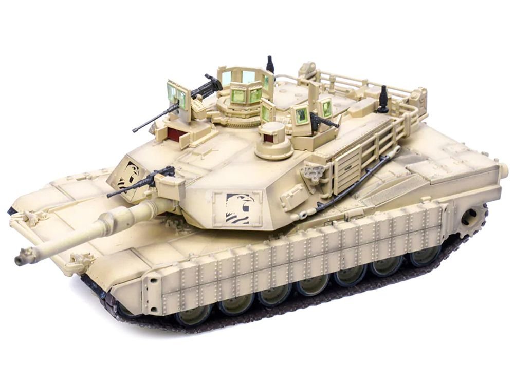 General Dynamics M1A2 Abrams TUSK Tank "US Army 3rd Armored Cavalry Rgt – Iraq" (2011) "Armor Premium" Series 1/72 Diecast Model by Panzerkampf view 5
