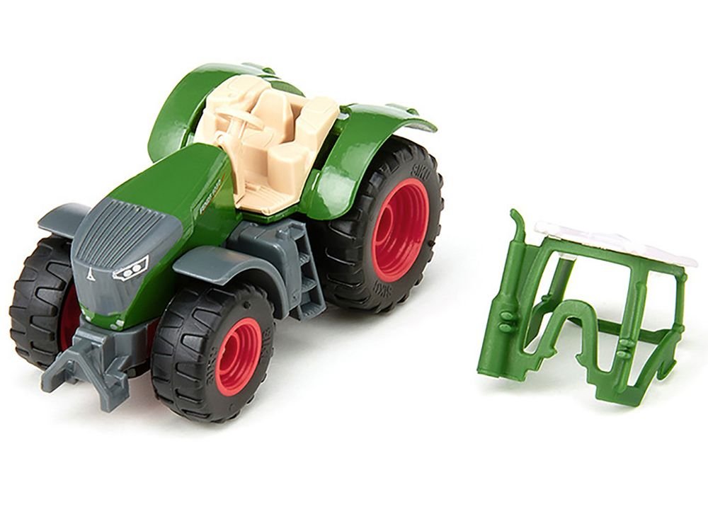 Fendt 1050 Vario Tractor Green with White Top Diecast Model by Siku view 2