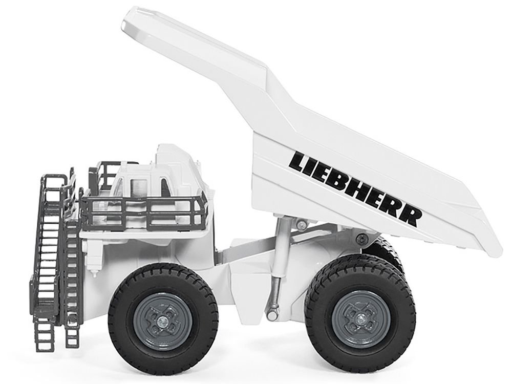 Liebherr T 264 Mining Truck White 1/87 (HO) Diecast Model by Siku view 3