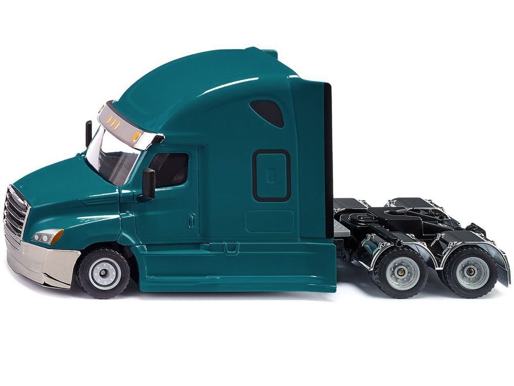 Freightliner Cascadia Tractor Truck Teal 1/50 Diecast Model by Siku view 2