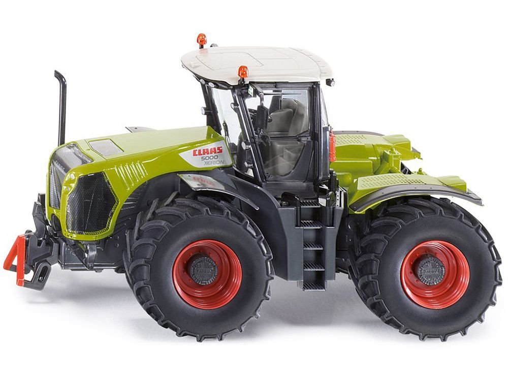 Claas 5000 Xerion Tractor Green with Gray Top 1/32 Diecast Model by Siku view 2