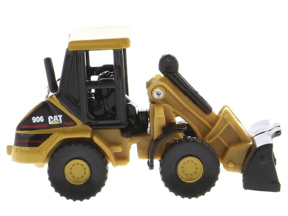 CAT Caterpillar 906 Wheel Loader Yellow "Micro-Constructor" Series Diecast Model by Diecast Masters view 2