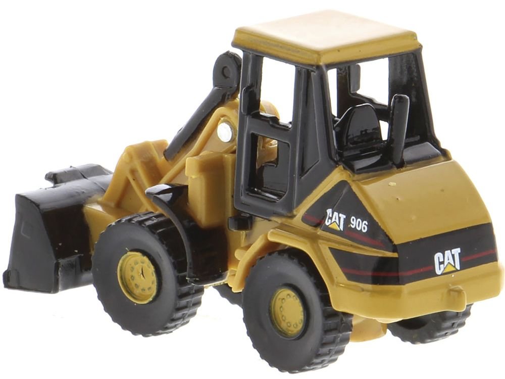 CAT Caterpillar 906 Wheel Loader Yellow "Micro-Constructor" Series Diecast Model by Diecast Masters view 3