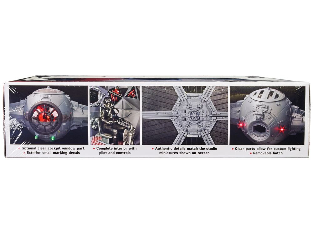 Skill 2 Model Kit Tie Fighter "Star Wars: Episode IV – A New Hope" (1977) Movie 1/32 Scale Model by AMT view 2