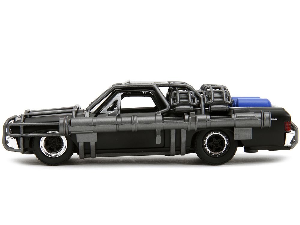 1967 Chevrolet El Camino with Cannons Matt Black "Fast X" (2023) Movie "Fast & Furious" Series 1/32 Diecast Model Car by Jada view 2