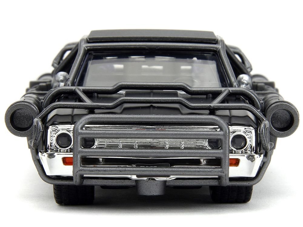 1967 Chevrolet El Camino with Cannons Matt Black "Fast X" (2023) Movie "Fast & Furious" Series 1/32 Diecast Model Car by Jada view 5