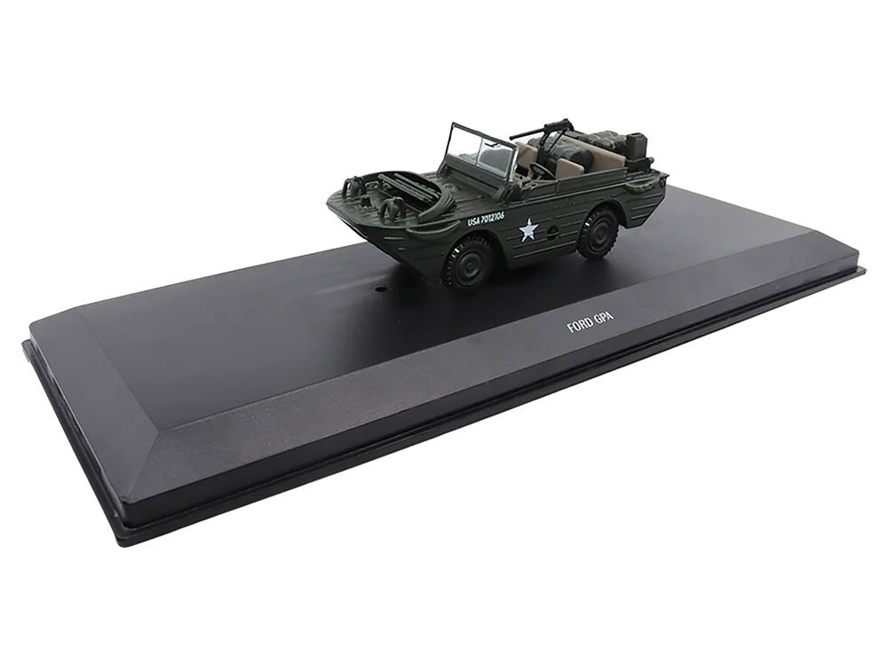 Ford GPA Amphibious Vehicle Olive Drab "United States Army" 1/43 Diecast Model by Militaria Die Cast view 4