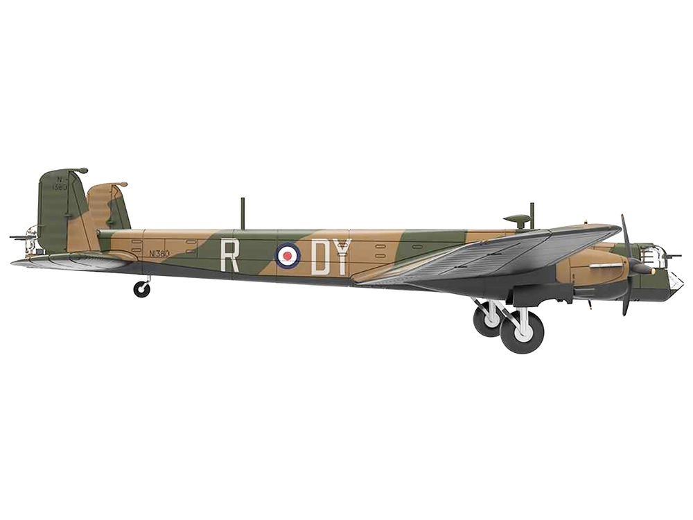 Armstrong Whitworth Whitley Mk.V Bomber Aircraft "No. 102 Squadron RAF Driffield" Royal Air Force (1940) "Planes of World War II" Series 1/144 Diecast Model Airplane by Luppa view 2