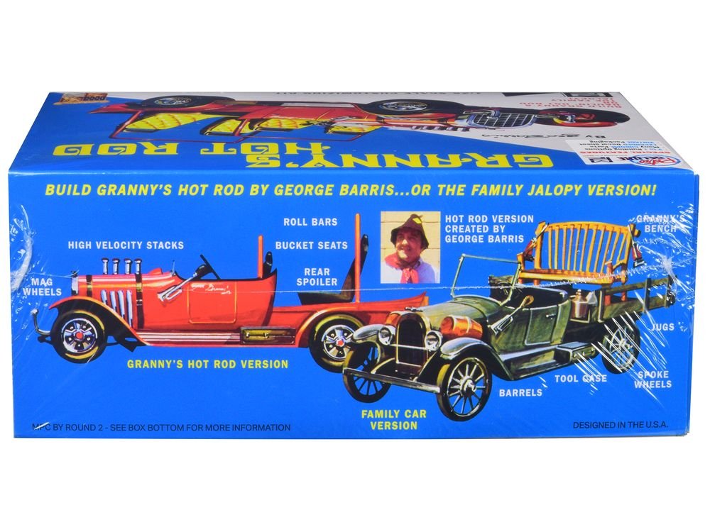 Skill 2 Model Kit Granny's Hot Rod By George Barris 2-in-1 Kit 1/25 Scale Model by MPC view 3