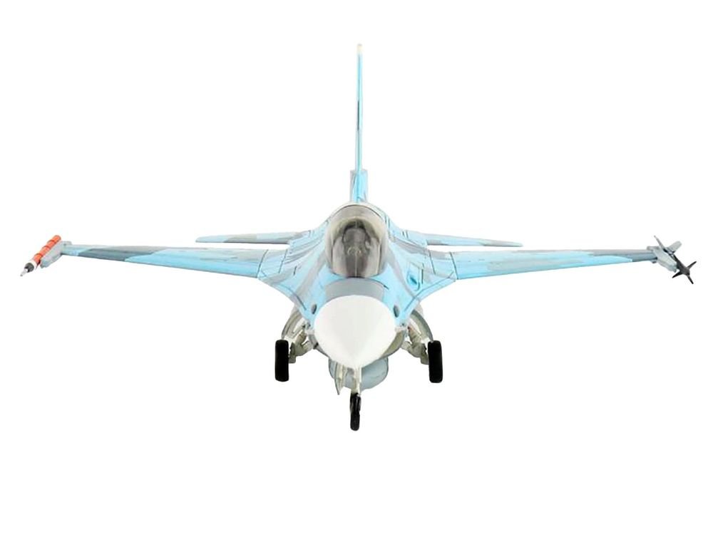 Lockheed F-16B Fighting Falcon Fighter Aircraft "Top Gun 90th Anniversary of Naval Aviation NSAWC" United States Navy "Air Power Series" 1/72 Diecast Model by Hobby Master view 5