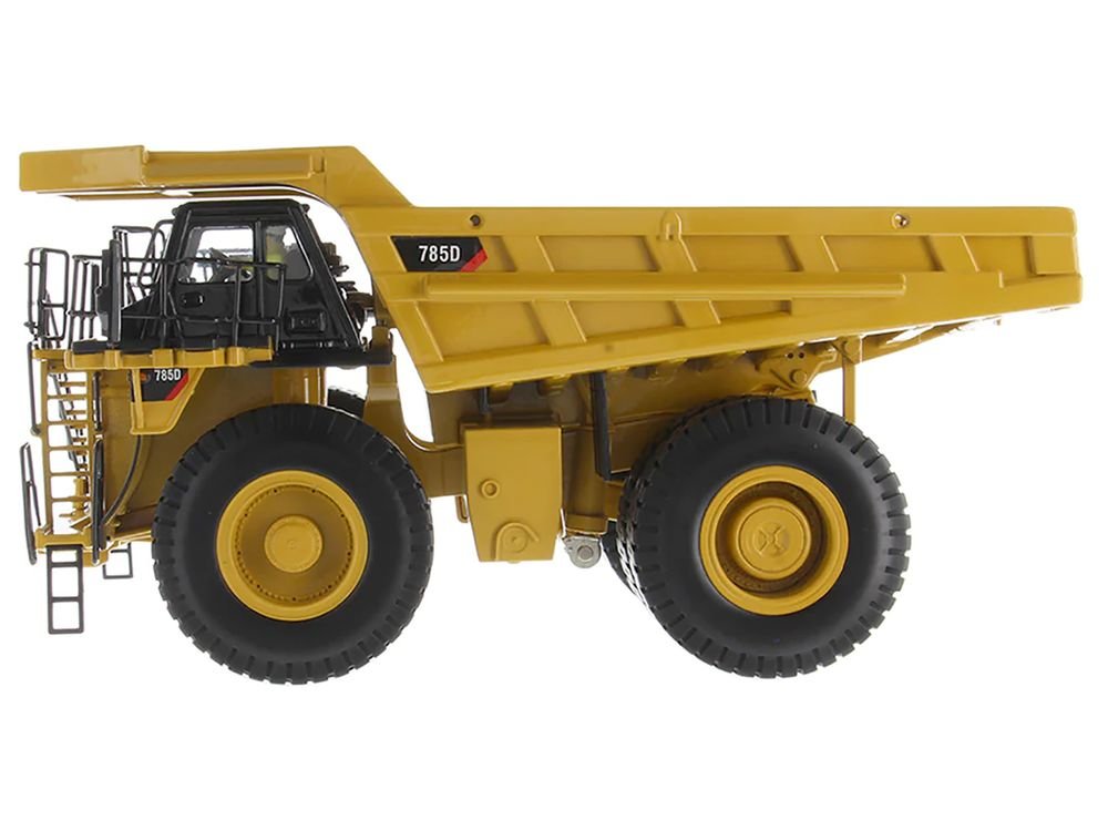 CAT Caterpillar 785D Mining Truck Yellow with Operator "Core Classics" Series 1/50 Diecast Model by Diecast Masters view 2