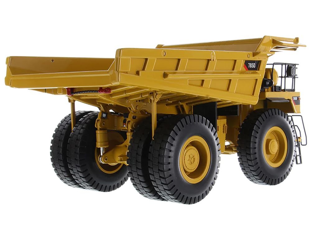 CAT Caterpillar 785D Mining Truck Yellow with Operator "Core Classics" Series 1/50 Diecast Model by Diecast Masters view 4