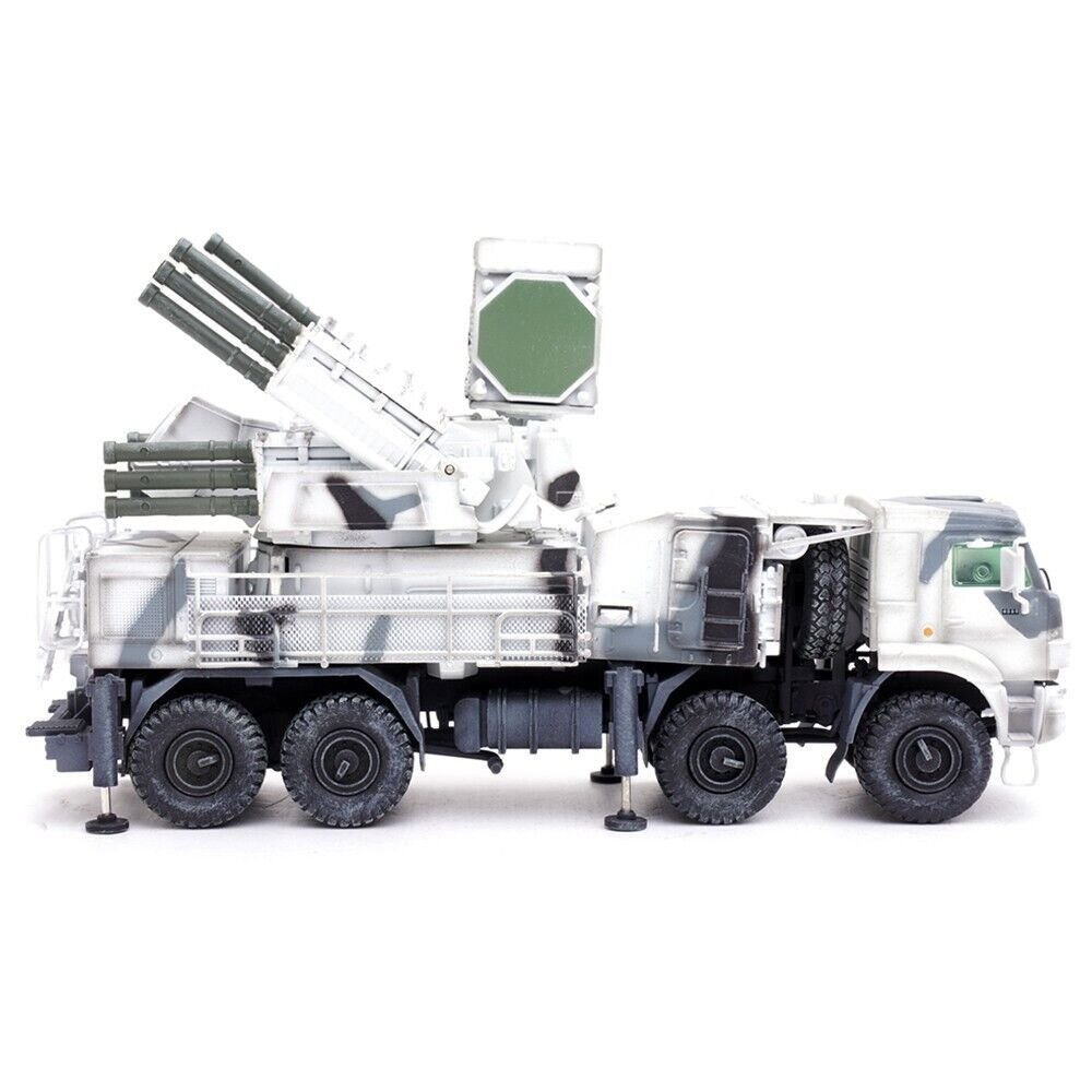 Pantsir S1 96K6 Self-Propelled Air Defense Weapon System Winter Camouflage "Russia's Arctic Forces" "Armor Premium" Series 1/72 Diecast Model by Panzerkampf view 2