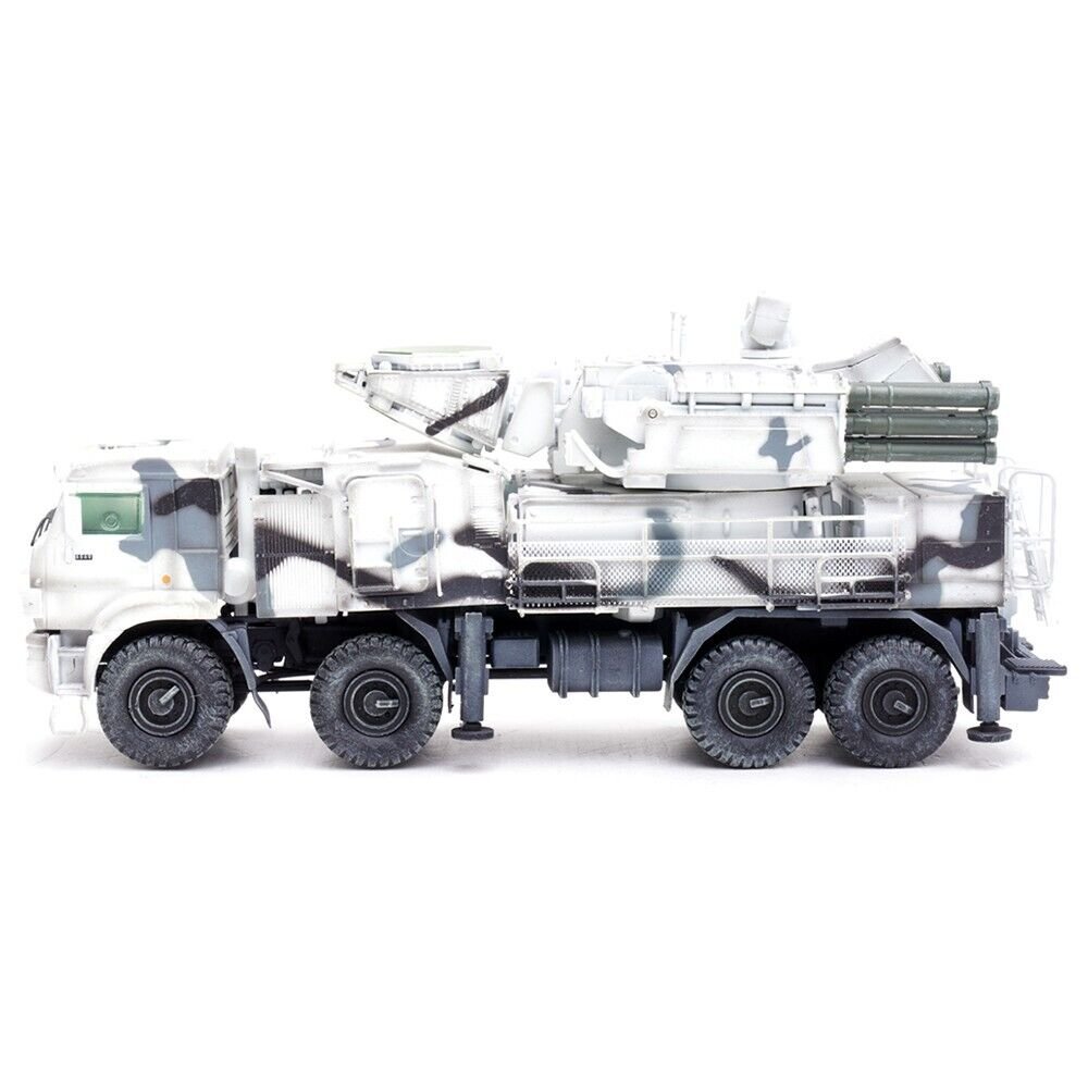 Pantsir S1 96K6 Self-Propelled Air Defense Weapon System Winter Camouflage "Russia's Arctic Forces" "Armor Premium" Series 1/72 Diecast Model by Panzerkampf view 3
