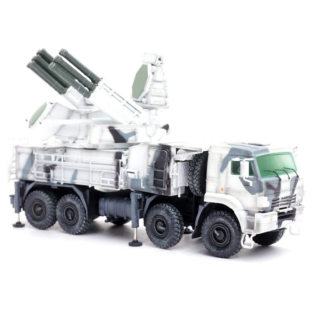 Pantsir S1 96K6 Self-Propelled Air Defense Weapon System Winter Camouflage "Russia's Arctic Forces" "Armor Premium" Series 1/72 Diecast Model by Panzerkampf view 4