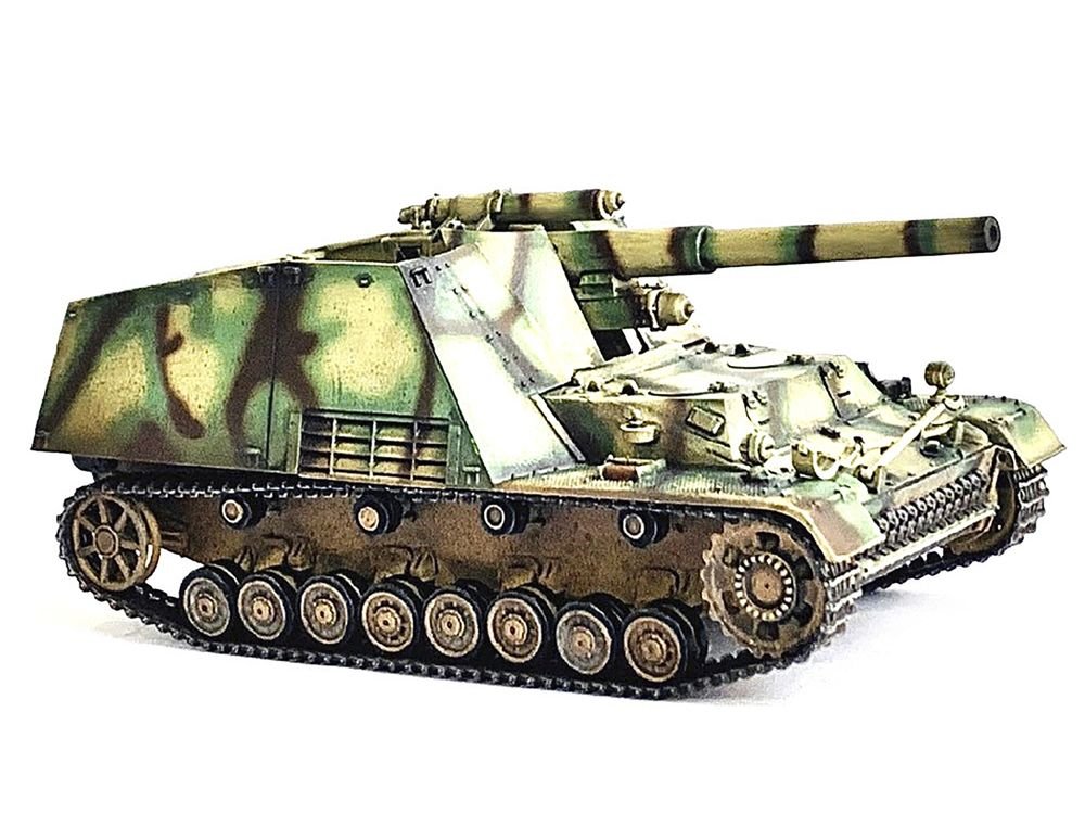 German Sd.Kfz.165 Hummel Self-Propelled Gun #313 "Late Production German Army" "NEO Dragon Armor" Series 1/72 Plastic Model by Dragon Models view 2