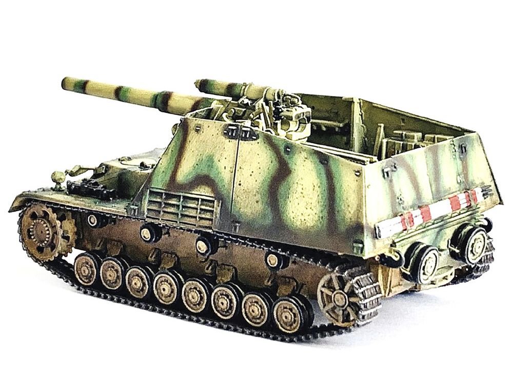 German Sd.Kfz.165 Hummel Self-Propelled Gun #313 "Late Production German Army" "NEO Dragon Armor" Series 1/72 Plastic Model by Dragon Models view 3