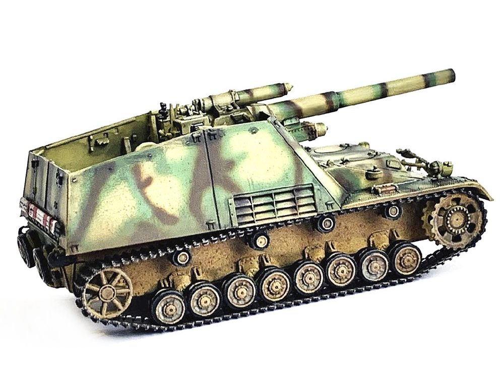 German Sd.Kfz.165 Hummel Self-Propelled Gun #313 "Late Production German Army" "NEO Dragon Armor" Series 1/72 Plastic Model by Dragon Models view 4