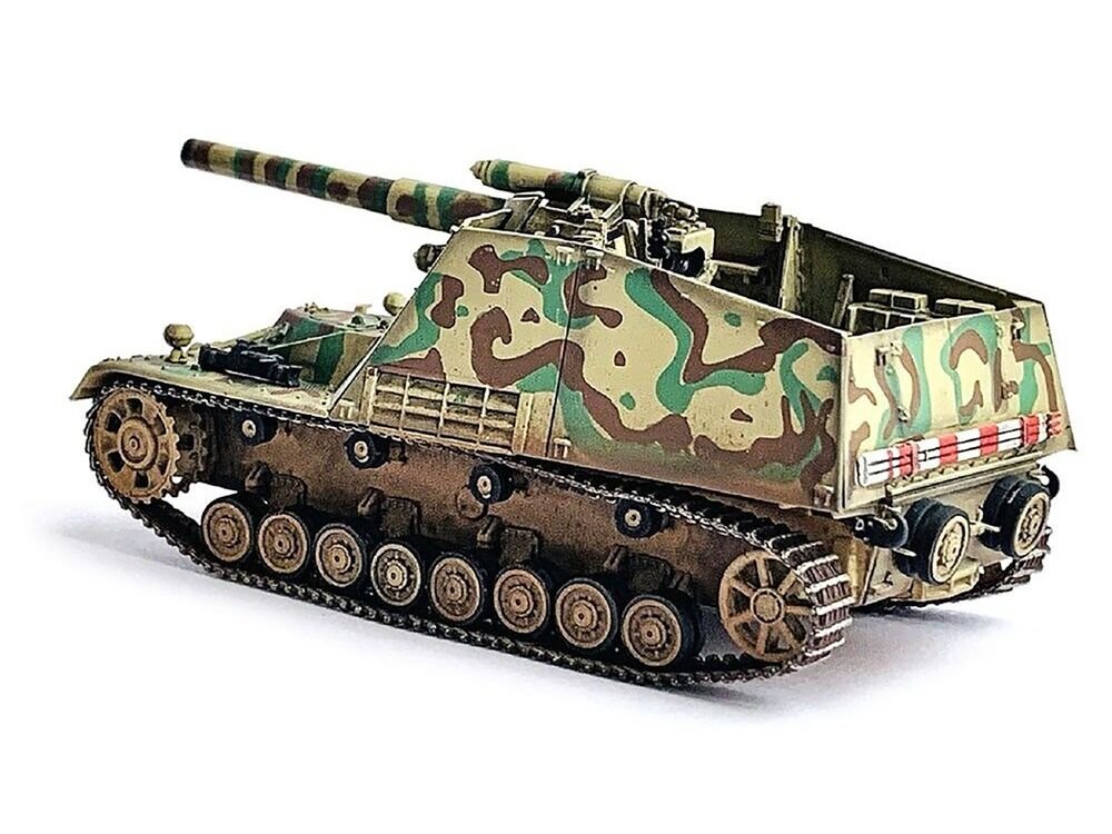 German Sd.Kfz.165 Hummel Self-Propelled Gun V2 "Early Production German Army" "NEO Dragon Armor" Series 1/72 Plastic Model by Dragon Models view 3