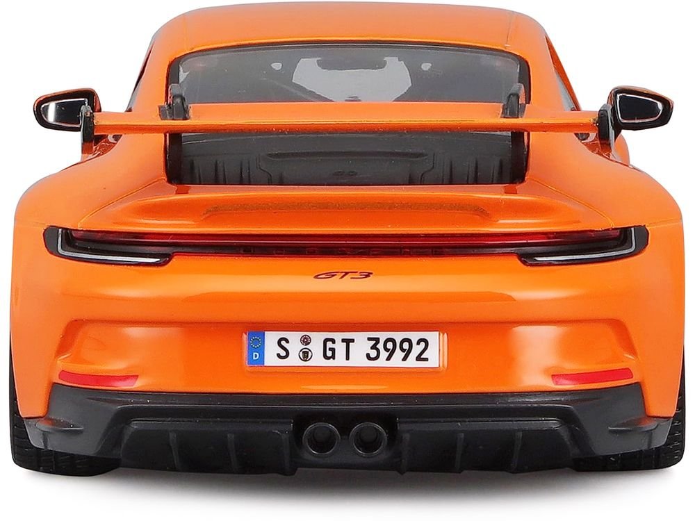 Porsche 911 GT3 Orange 1/24 Diecast Model Car by Bburago view 5