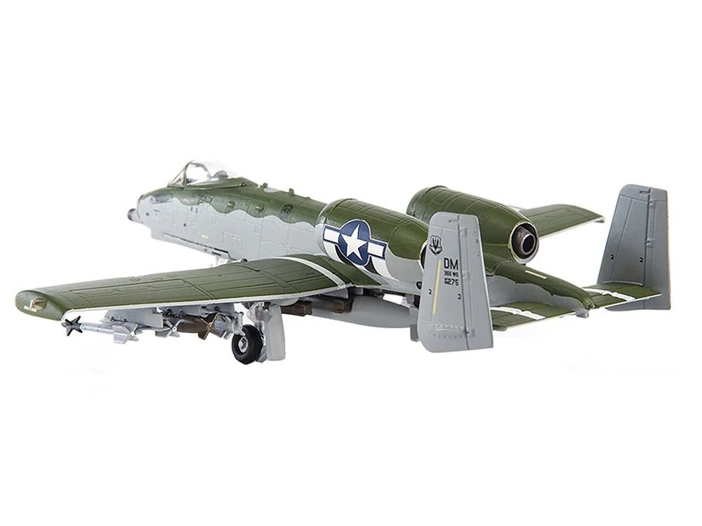 Fairchild Republic A-10C Thunderbolt II Attack Aircraft "355th Fighter Wing 354th Fighter Squadron Bulldogs" (2020) United States Air Force 1/144 Diecast Model by JC Wings view 3