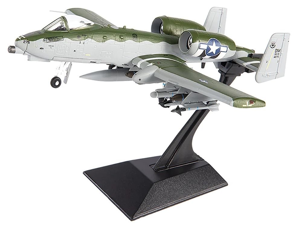 Fairchild Republic A-10C Thunderbolt II Attack Aircraft "355th Fighter Wing 354th Fighter Squadron Bulldogs" (2020) United States Air Force 1/144 Diecast Model by JC Wings view 4