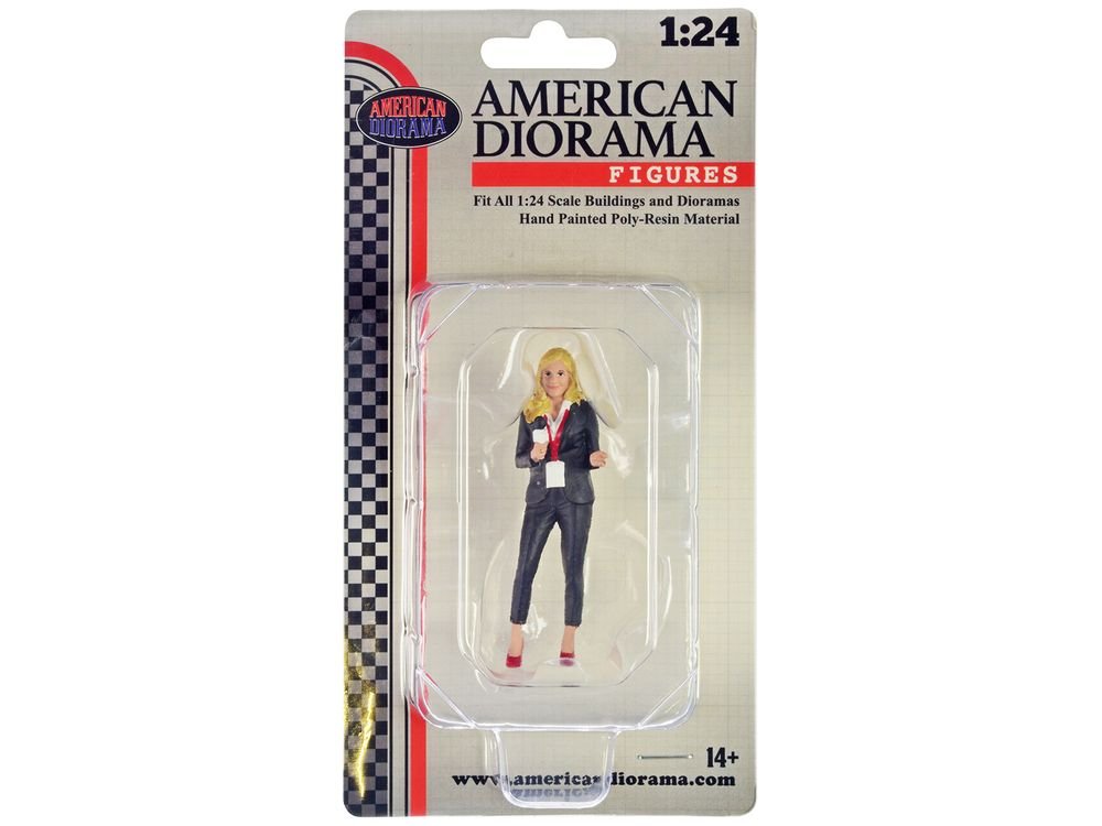 "On-Air" Figure 1 for 1/24 Scale Models by American Diorama view 2