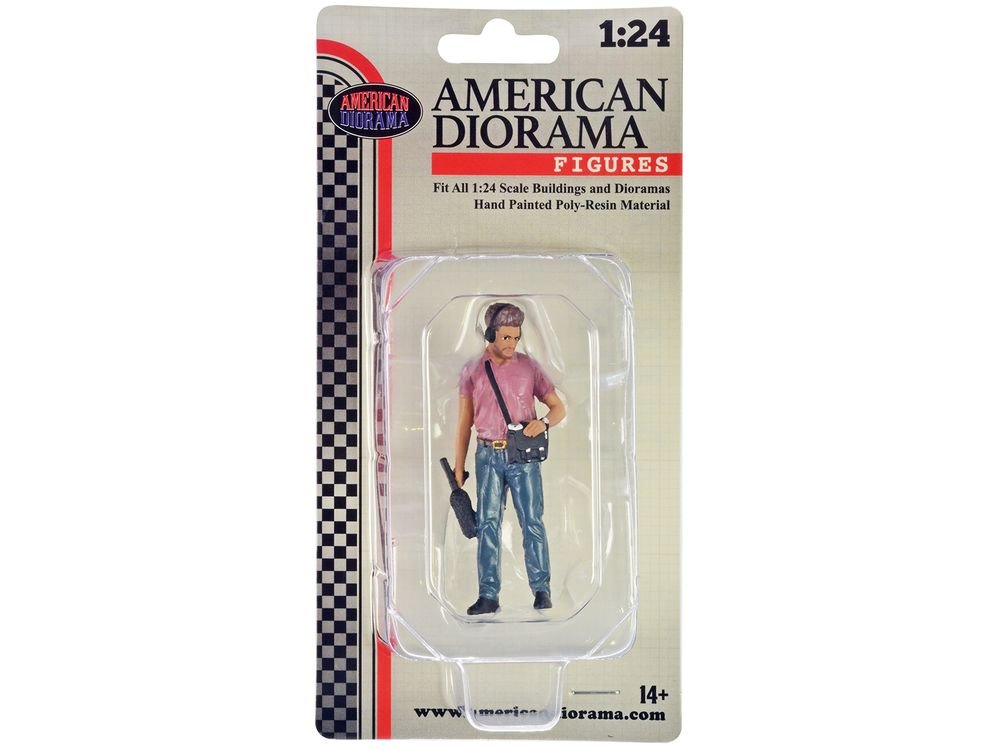 "On-Air" Figure 4 for 1/24 Scale Models by American Diorama view 2