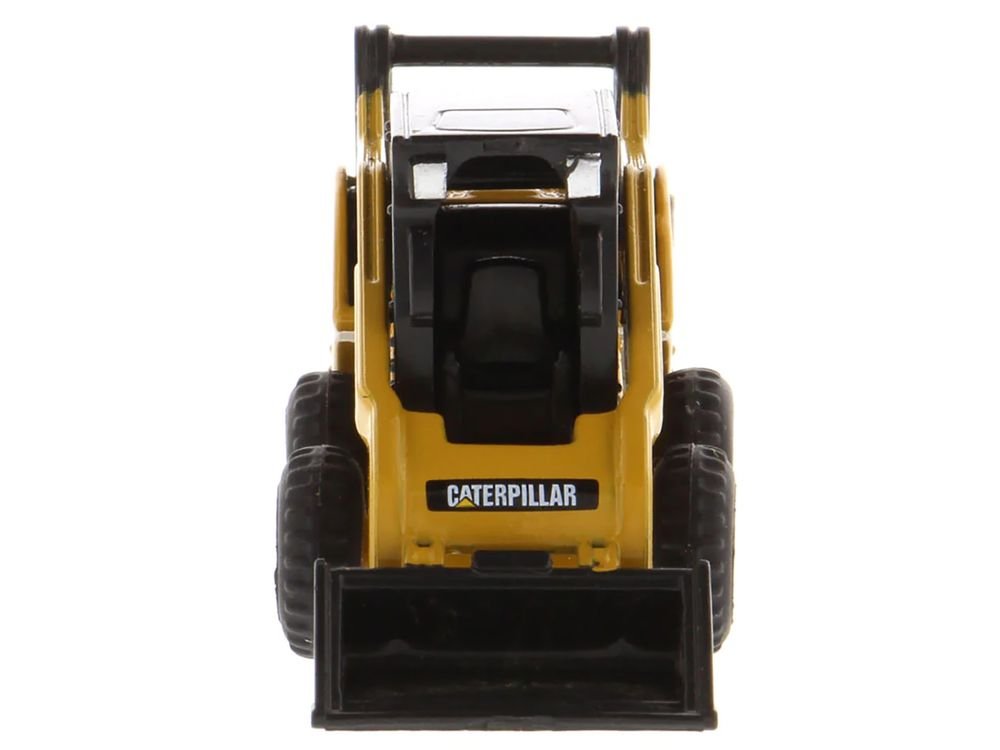 CAT Caterpillar 272C Skid Steer Loader Yellow "Micro-Constructor" Series Diecast Model by Diecast Masters view 4