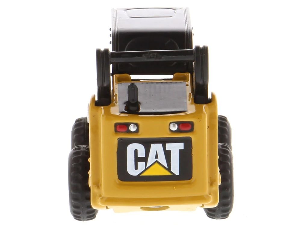 CAT Caterpillar 272C Skid Steer Loader Yellow "Micro-Constructor" Series Diecast Model by Diecast Masters view 5