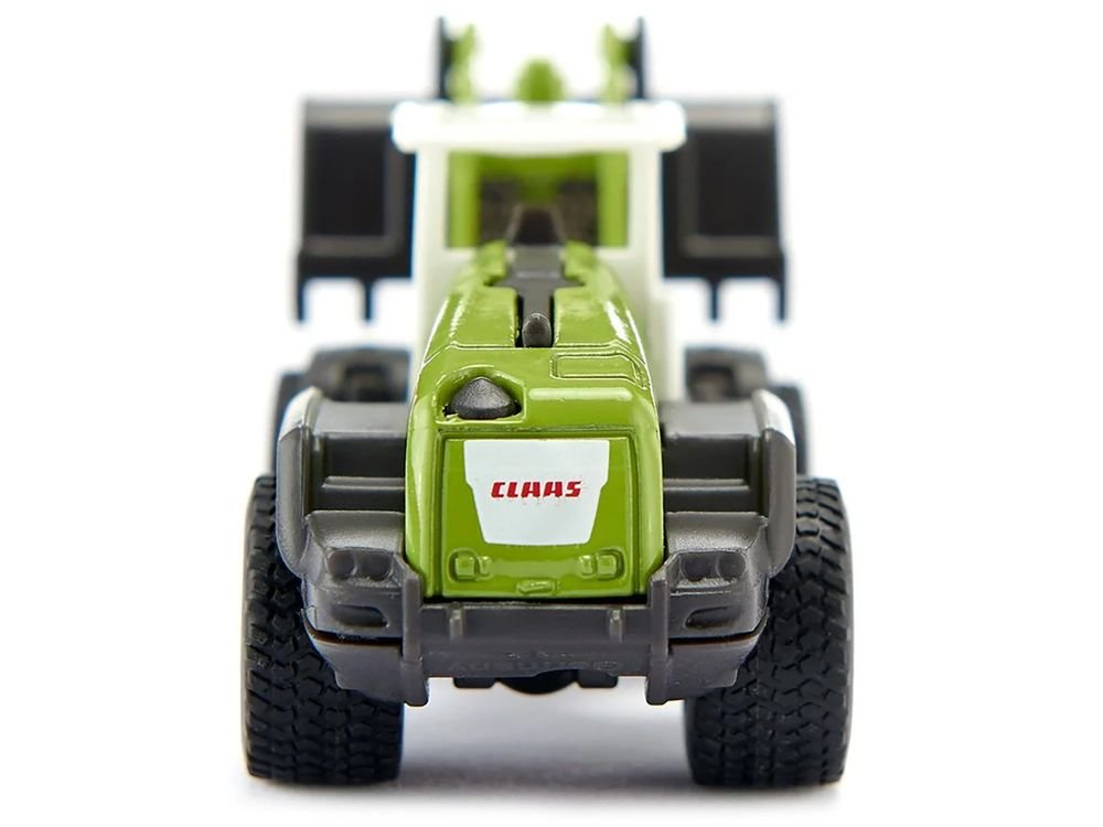 Claas Torion 1914 Wheel Loader Green with White Top Diecast Model by Siku view 2