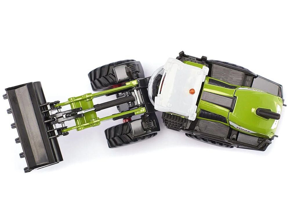 Claas Torion 1914 Wheel Loader Green and White 1/50 Diecast Model by Siku view 2