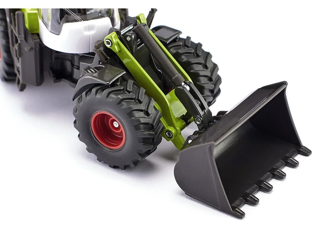 Claas Torion 1914 Wheel Loader Green and White 1/50 Diecast Model by Siku view 4