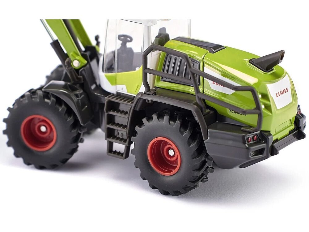 Claas Torion 1914 Wheel Loader Green and White 1/50 Diecast Model by Siku view 5