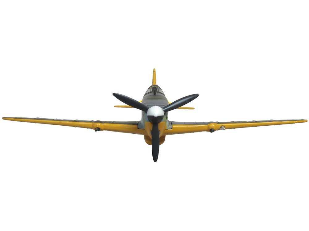 Morane-Saulnier M.S.406 Fighter Aircraft "KG200 Ossun-Tarbes France" (1943) German Luftwaffe "Oxford Aviation" Series 1/72 Diecast Model Airplane by Oxford Diecast view 3
