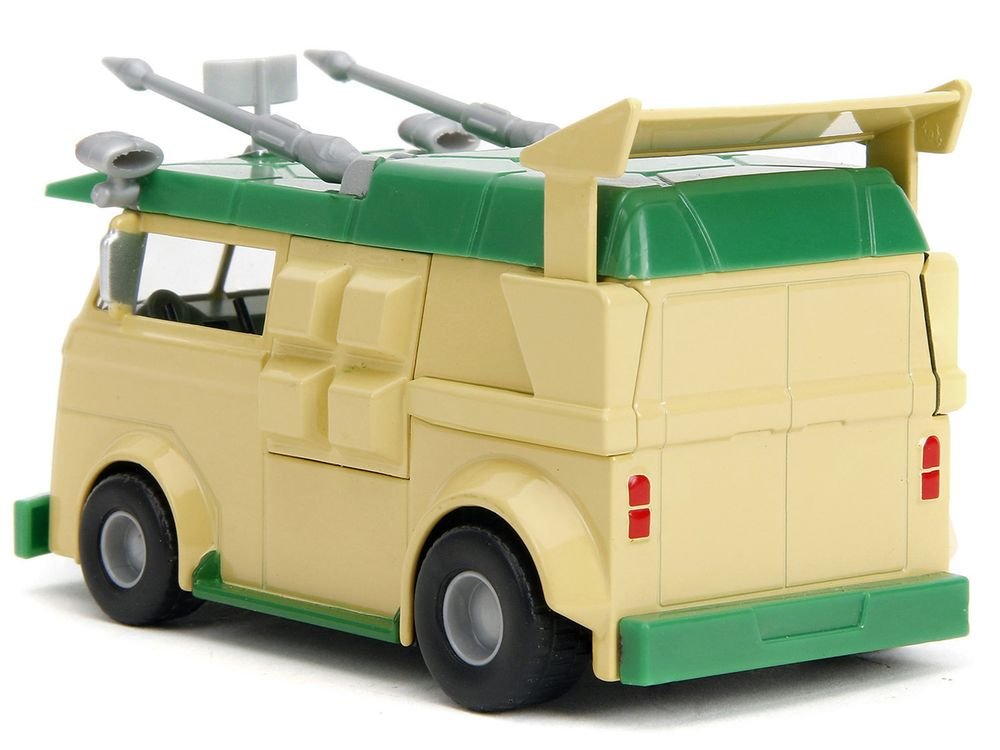 Party Wagon Green and Beige "Teenage Mutant Ninja Turtles" "Hollywood Rides" Series Diecast Model Car by Jada view 5