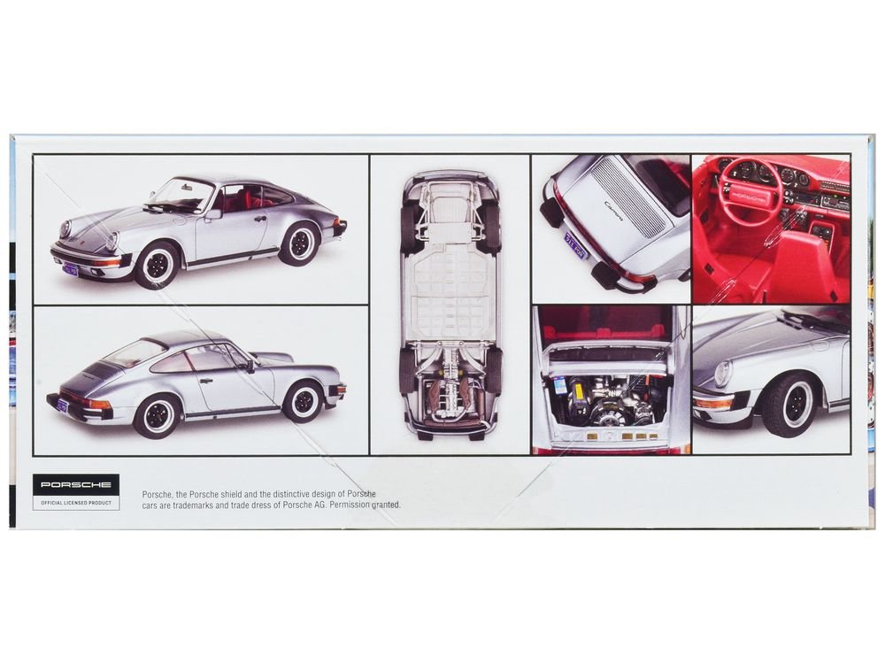 Level 4 Model Kit Porsche 911 Carrera 3.2 Coupe 2-in-1 Kit 1/24 Scale Model by Revell view 3