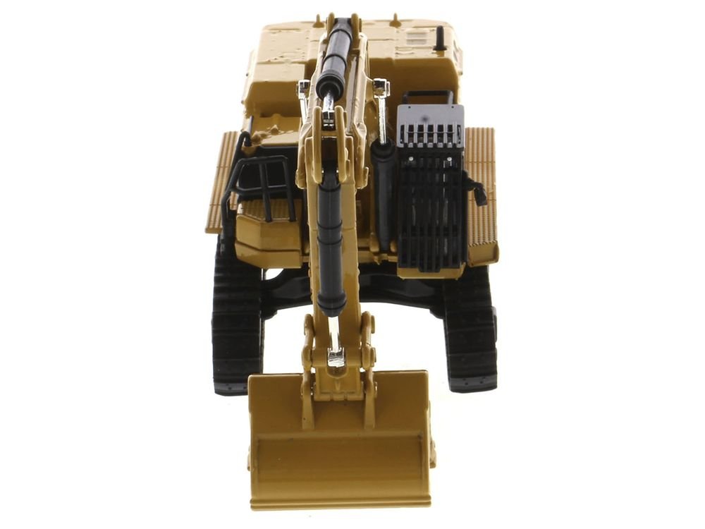 CAT Caterpillar 395 Next-Generation Hydraulic Excavator (Mass Excavation Version) Yellow "High Line Series" 1/87 (HO) Scale Diecast Model by Diecast Masters view 3