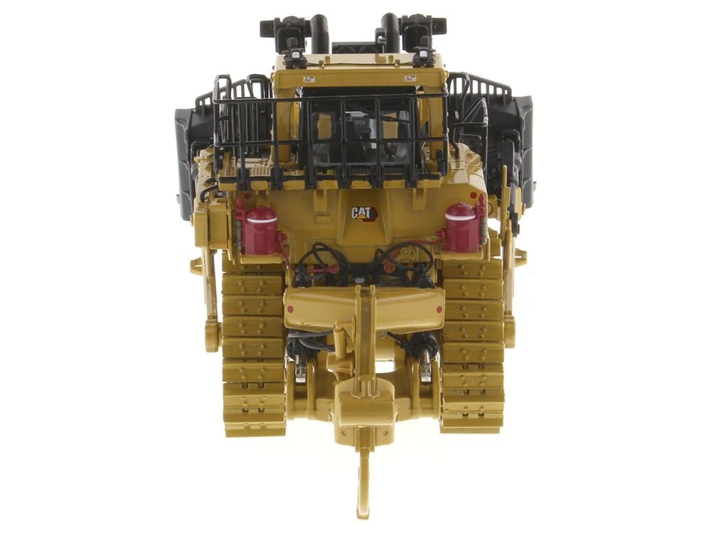CAT Caterpillar D10 Track Type Dozer Yellow "High Line Series" 1/50 Diecast Model by Diecast Masters view 3