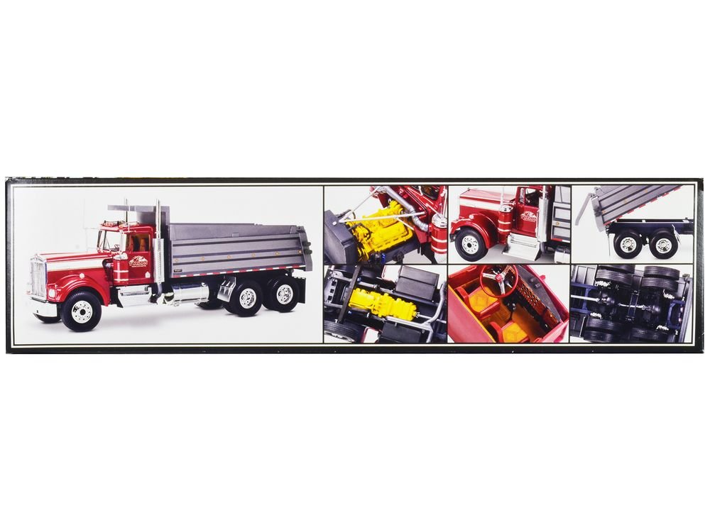 Level 5 Model Kit Kenworth W-900 Dump Truck 1/25 Scale Model by Revell view 4