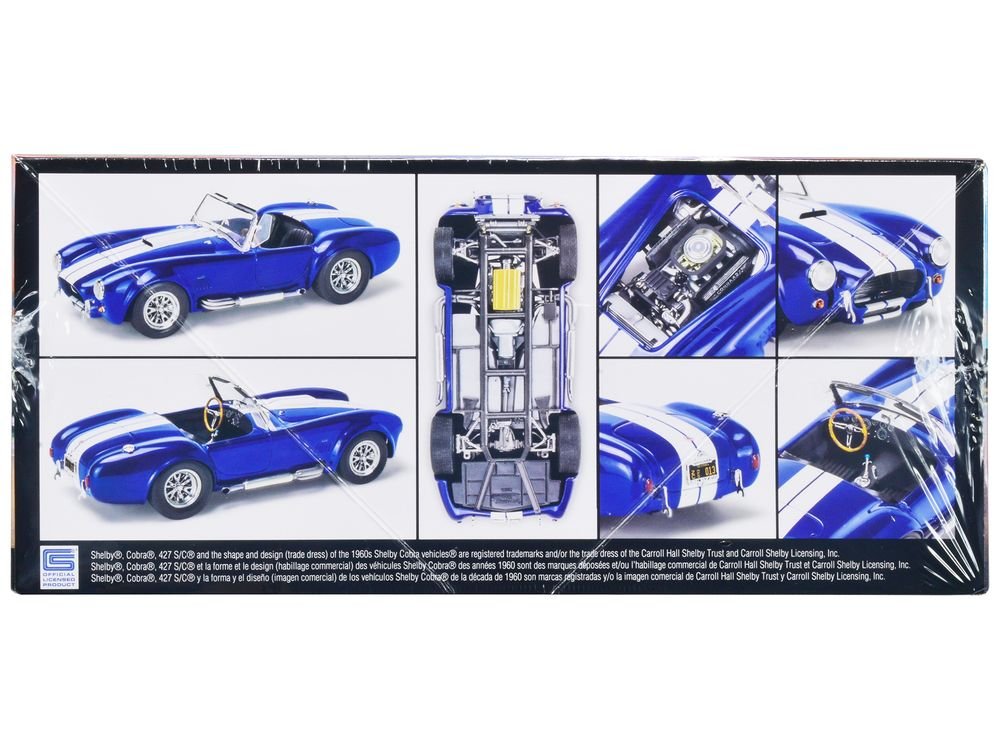 Level 4 Model Kit Shelby Cobra 427 S/C 1/24 Scale Model by Revell view 4
