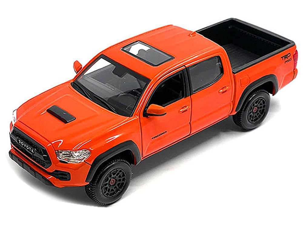 2023 Toyota Tacoma TRD PRO Pickup Truck Solar Octane Orange with Sunroof "Special Edition" Series 1/27 Diecast Model Car by Maisto view 2