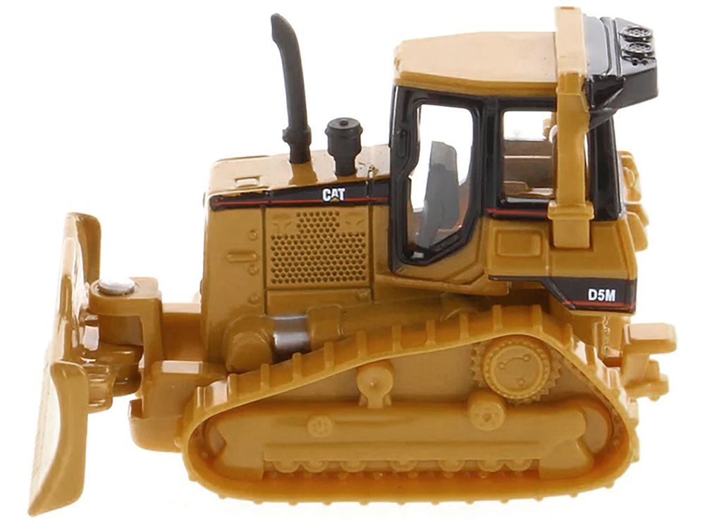 CAT Caterpillar D5M Track-Type Tractor Yellow 1/87 (HO) Diecast Model by Diecast Masters view 2