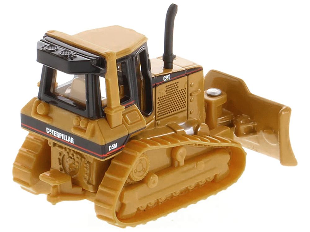 CAT Caterpillar D5M Track-Type Tractor Yellow 1/87 (HO) Diecast Model by Diecast Masters view 3