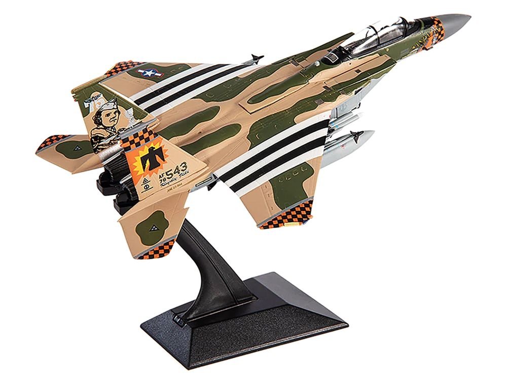 McDonnell Douglas F-15C Eagle Fighter Aircraft "173rd Fighter Wing" (2020) United States Air National Guard 1/144 Diecast Model by JC Wings view 5