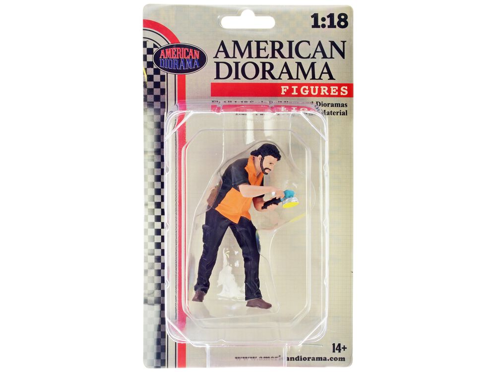 "Detail Masters" Figure 4 (Buff & Wax) for 1/18 Scale Models by American Diorama view 3