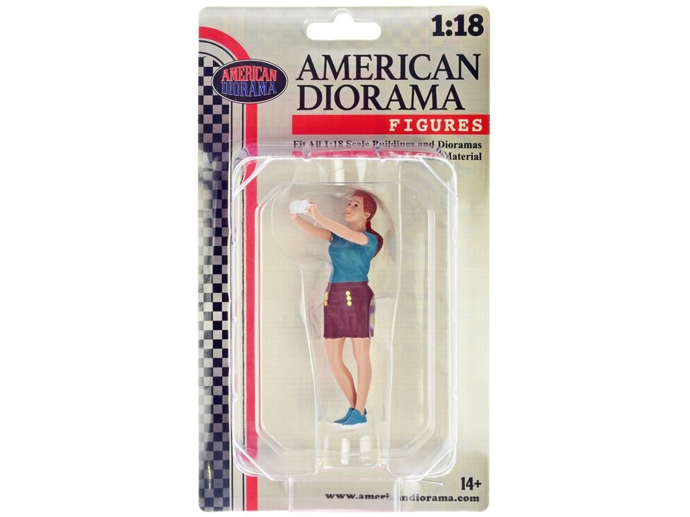 "Figure18 Series 1" Figure 702 for 1/18 Scale Models by American Diorama view 3